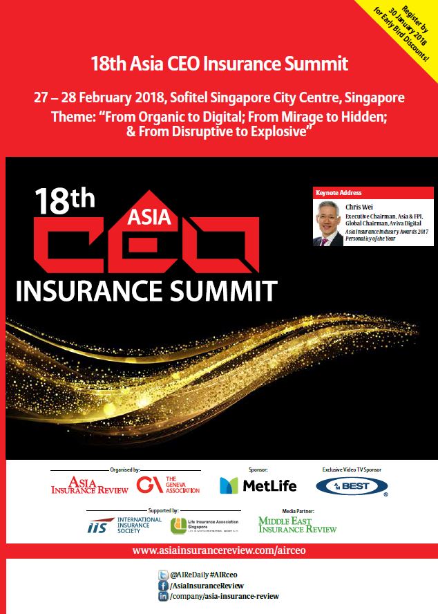 18th Asia CEO Insurance Summit Brochure